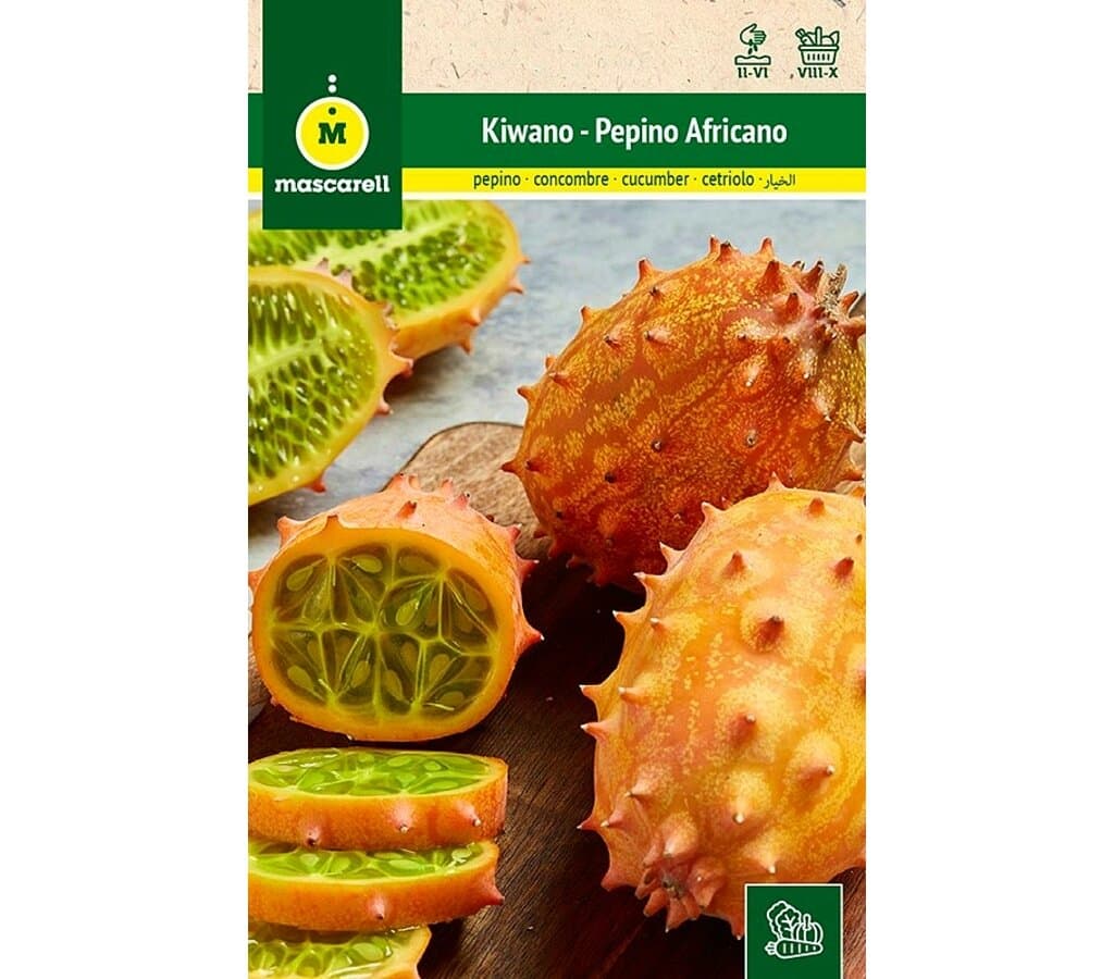 Semillas Kiwano (pepino Africano)