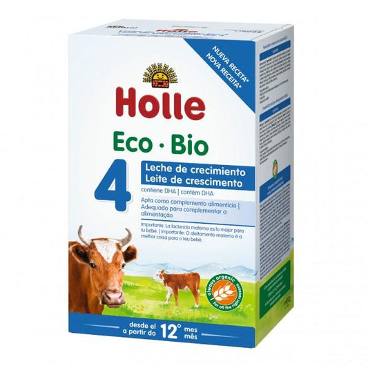 Leche de Crecimiento nº 4 (+12 meses) Ecológica Holle 600 g