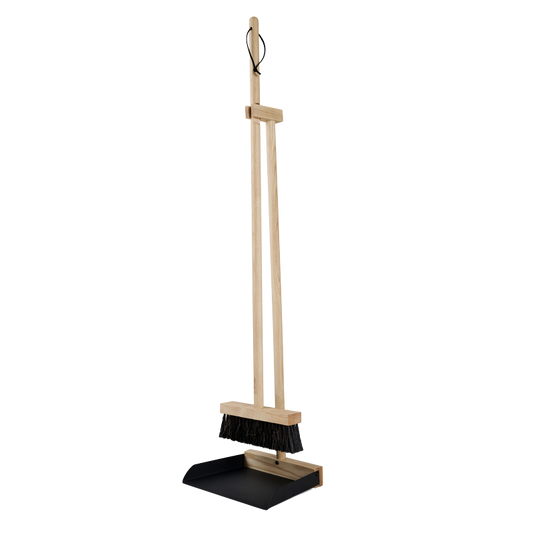 Set De Escoba Y Cepillo - Premium, Negro, 99 X 24 X 5,5 Cm