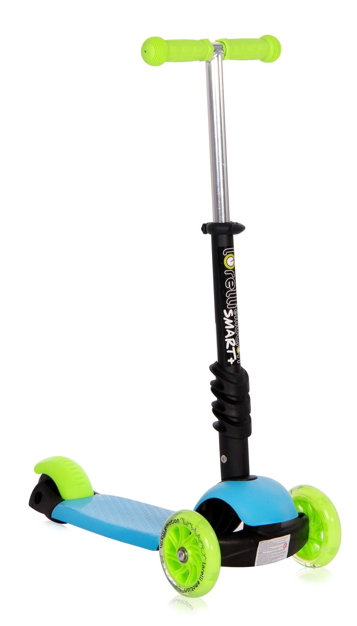 Patinete Infantil Con Asiento Y Respaldo Smart Plus Blue+green_4