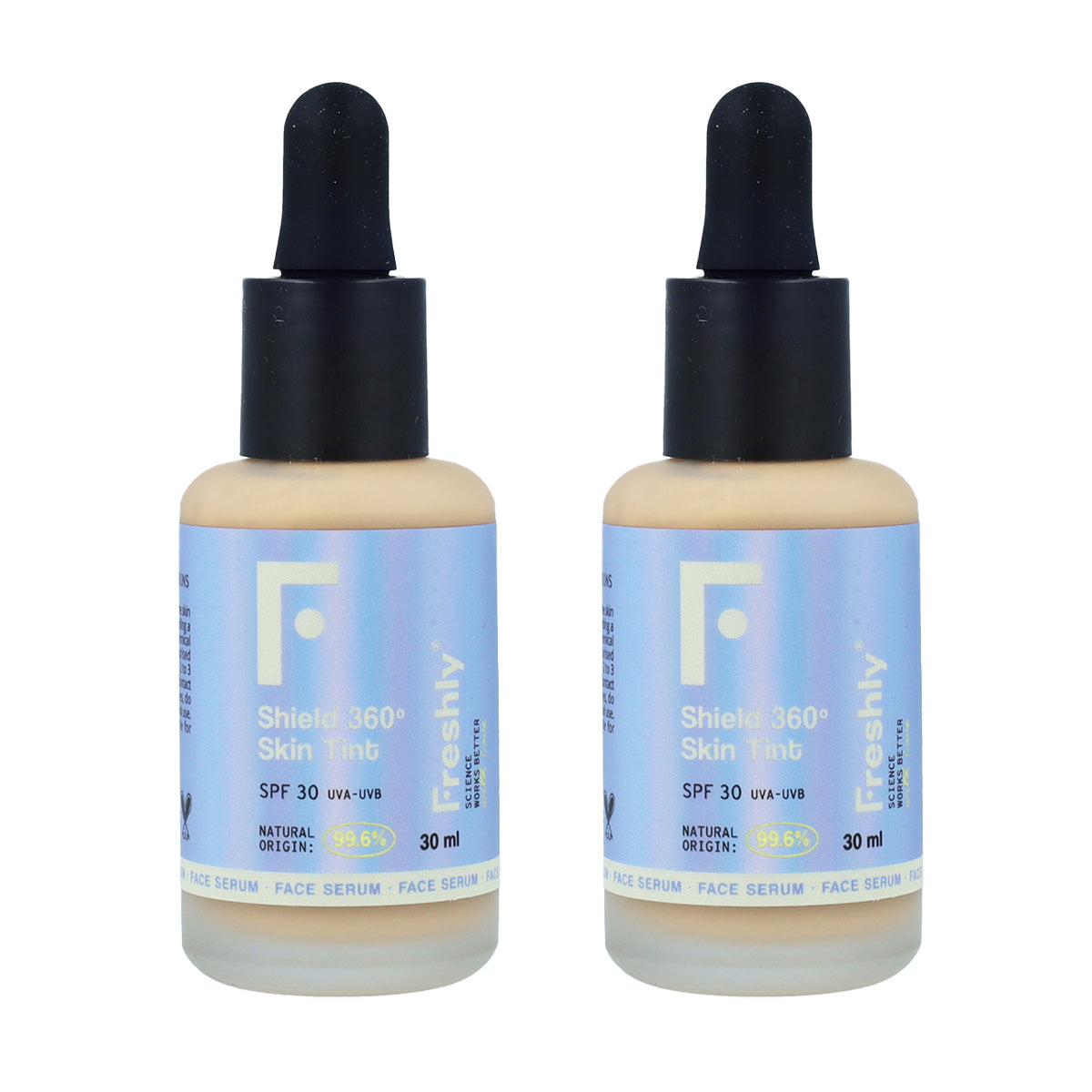 Pack 2x Sérum Con Color Shield 360º Skin Tonalidad Medio Freshly 30ml