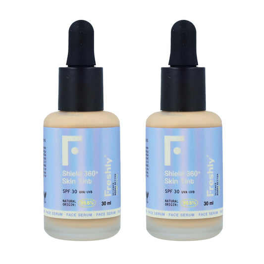Pack 2x Sérum Con Color Shield 360º Skin Tonalidad Medio Freshly 30ml