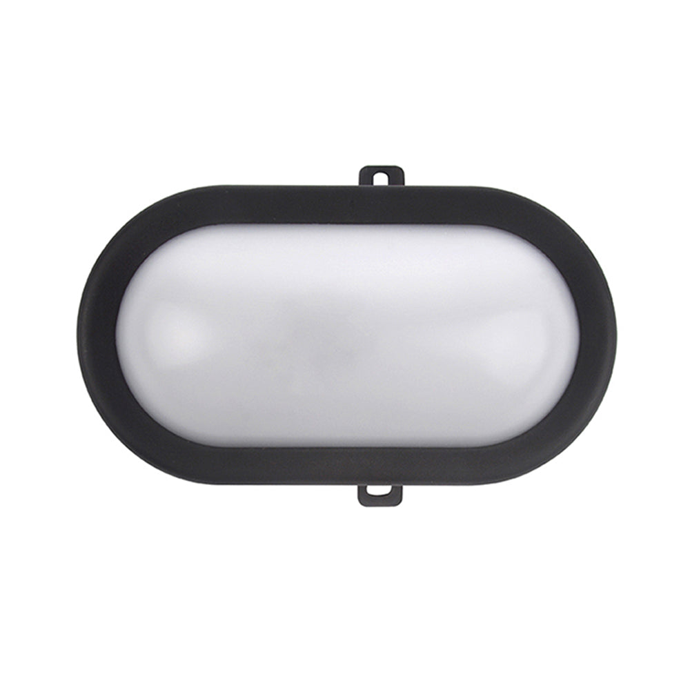 Aplique Ovalado Led Negro Luxform_0