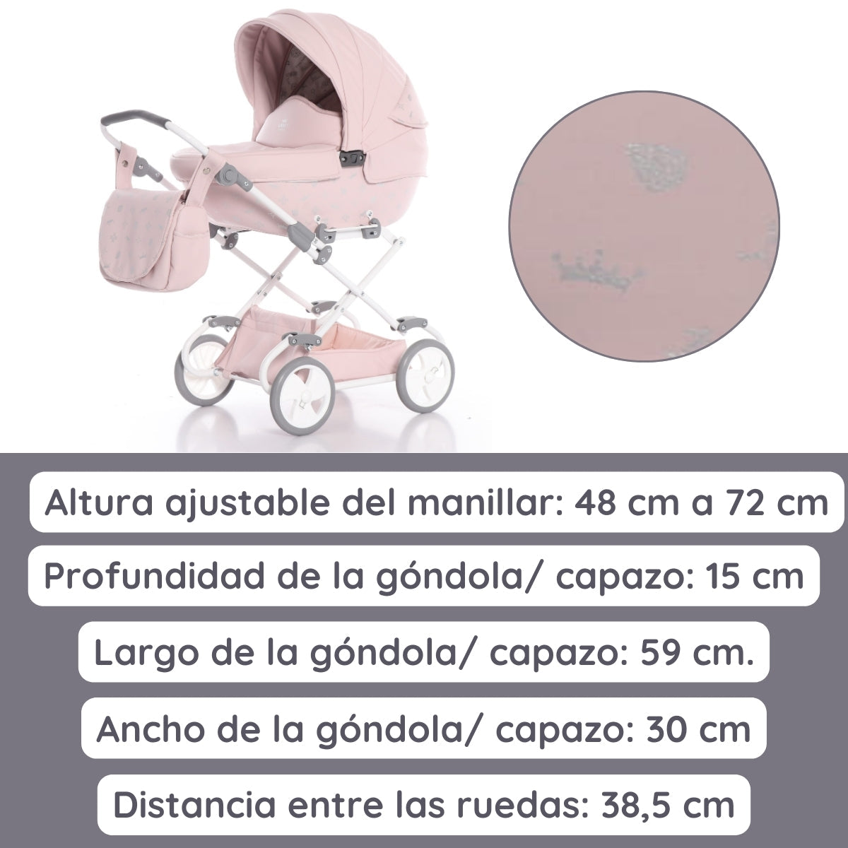 Junama Carro De Muñecas Imperial_5