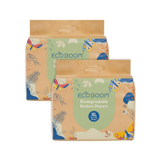 Pack Ahorro Pañal de Bambú Ecoboom T5 56 uds