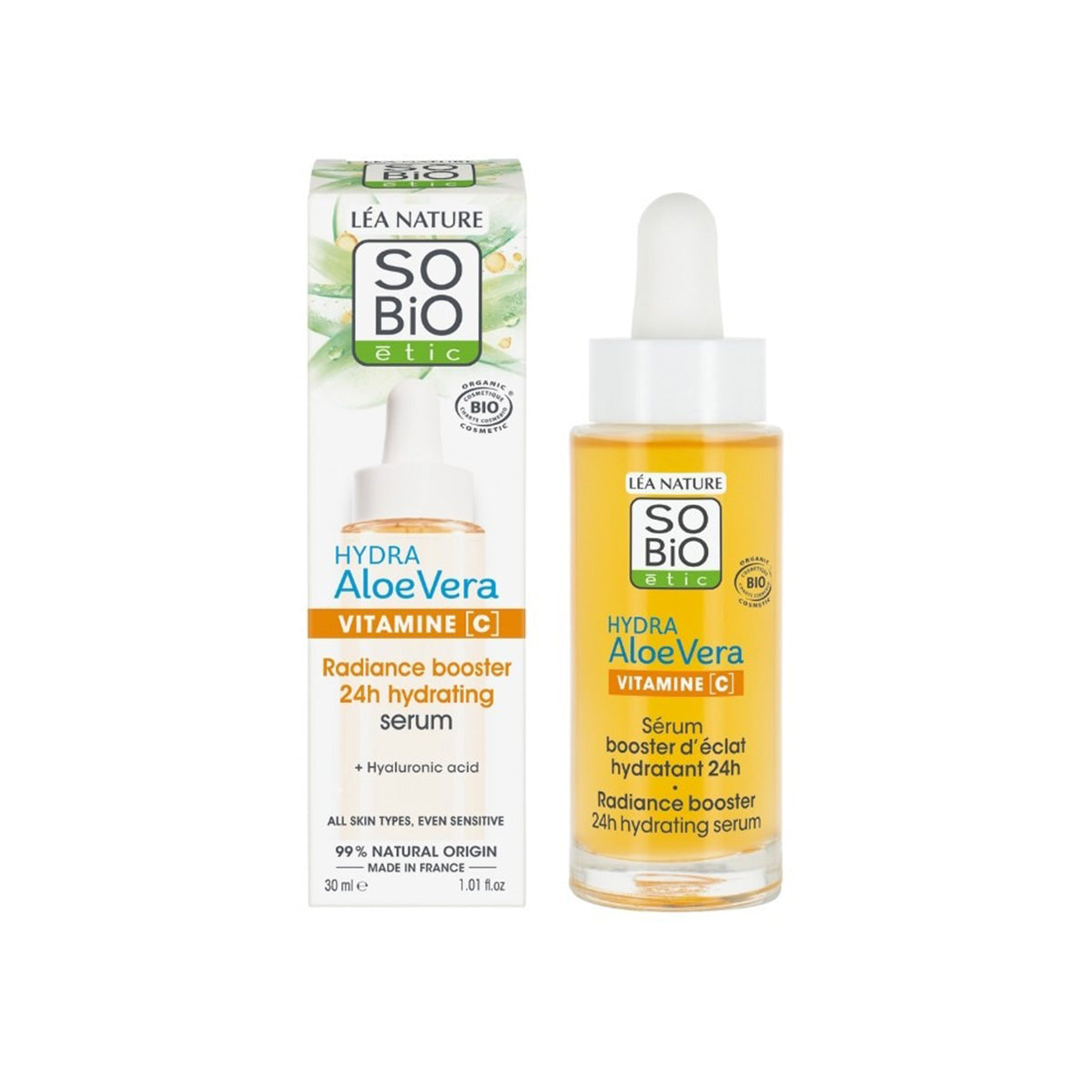 Serum Facial Radiante Potenciador Hidratación Sobio 30 ml