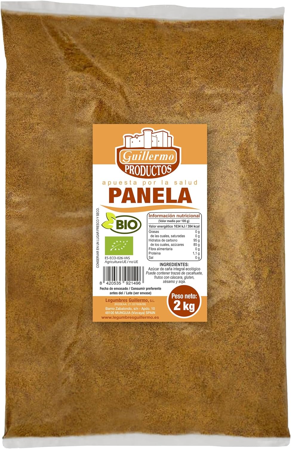 Azúcar Panela Bio - 2 Kg_0