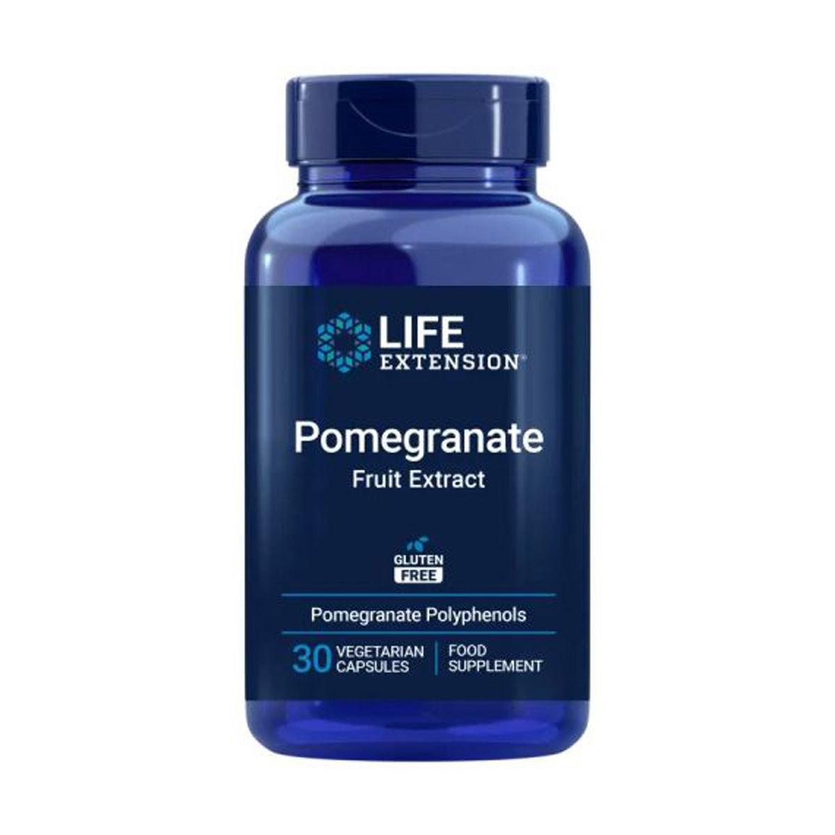 Pomegranate Fruit Extract, Life Extension 30 cápsulas