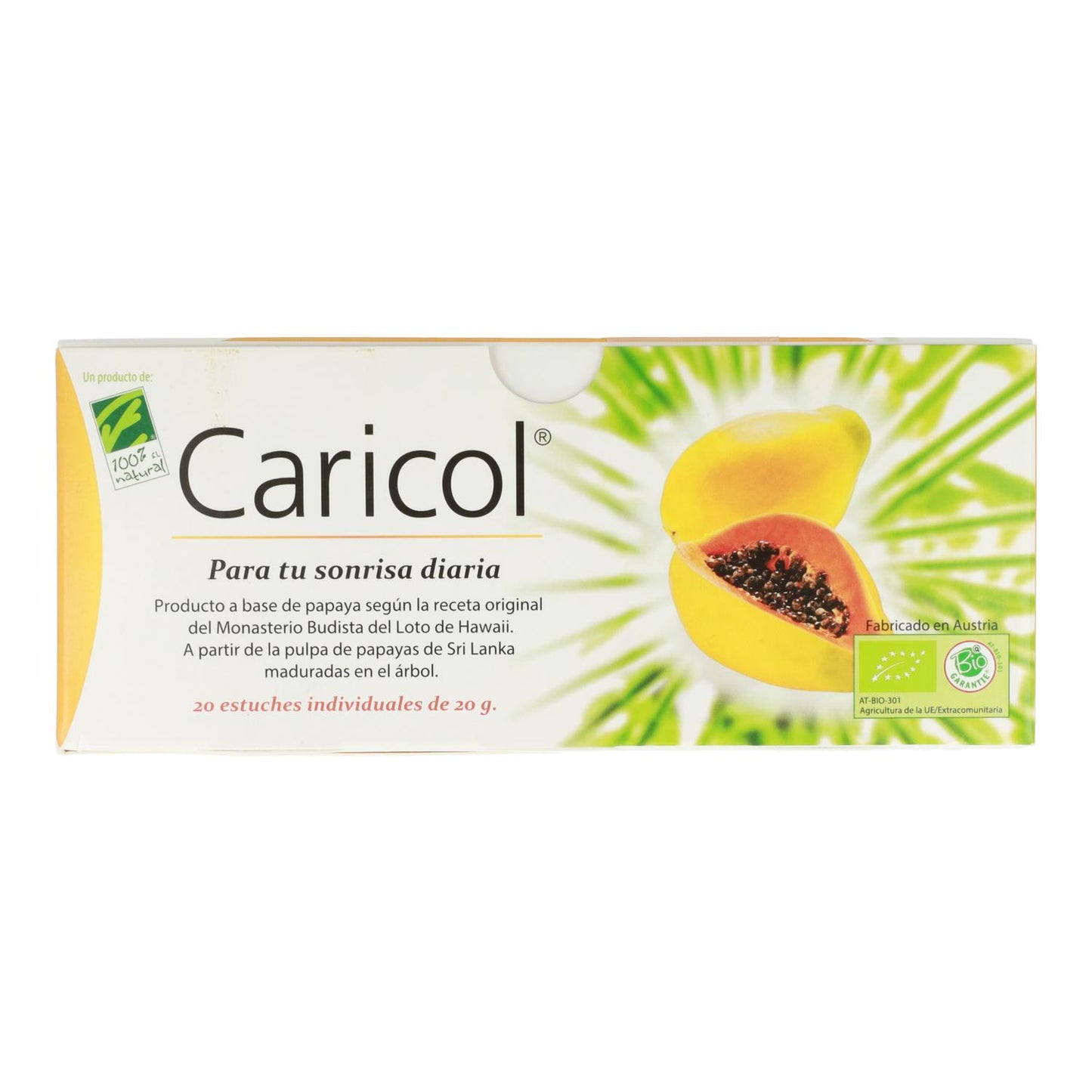 Caricol 20 sobres X 20 Ml 100%Natura