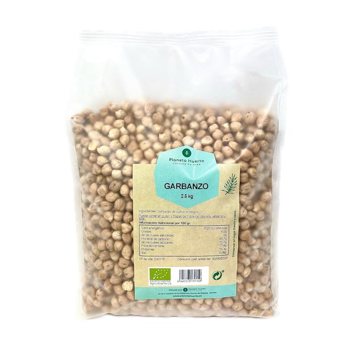 Garbanzo 7-8mm ECO Planeta Huerto 2,5 kg