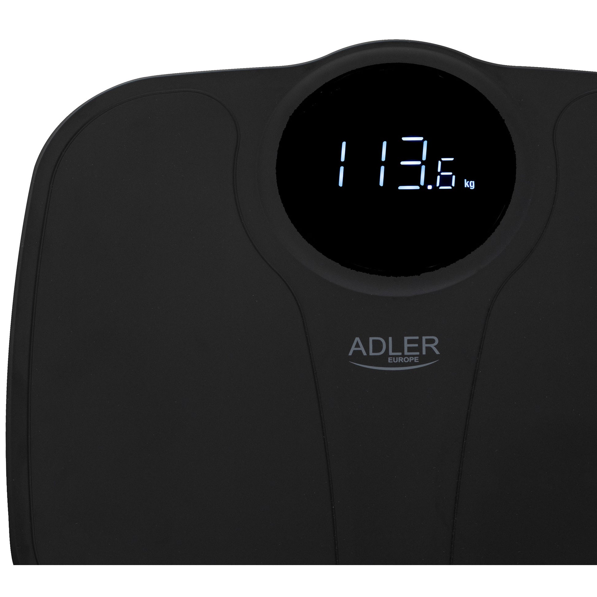 Báscula De Baño Digital, Alta Precisión 180kg, Pantalla Led Apagado Automático, Antideslizante, Briebe, Sc1124b, Negro