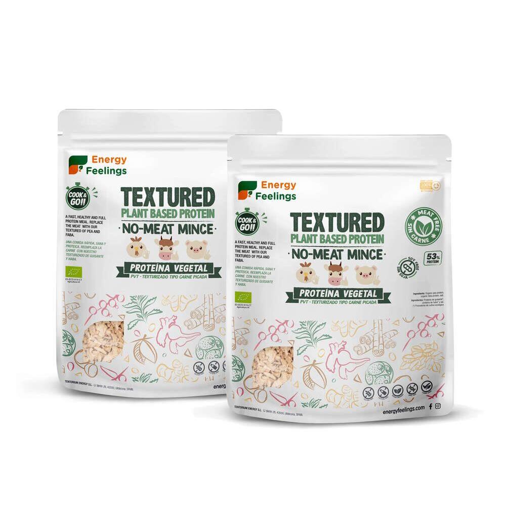 Proteína Vegetal Texturizada (PVT) - Tipo carne picada ecológica 400 g