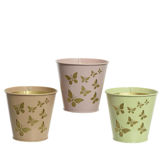 Macetero Mariposas 11.5cm