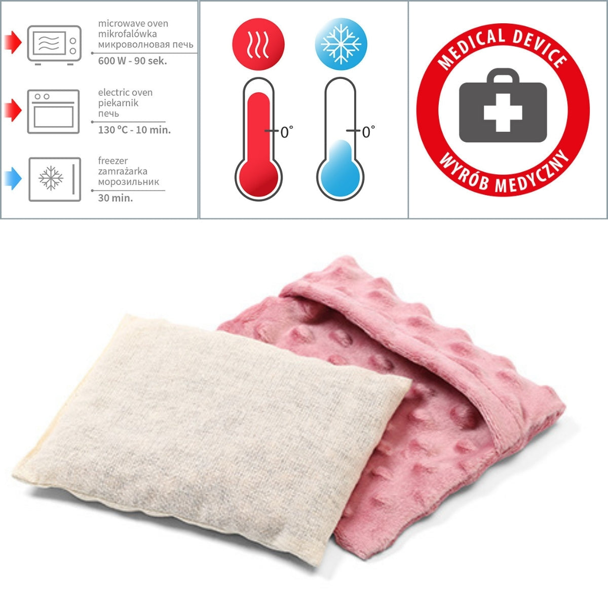 Bolsa Anticólico De Semillas Con Huesos De Cereza Pink_2