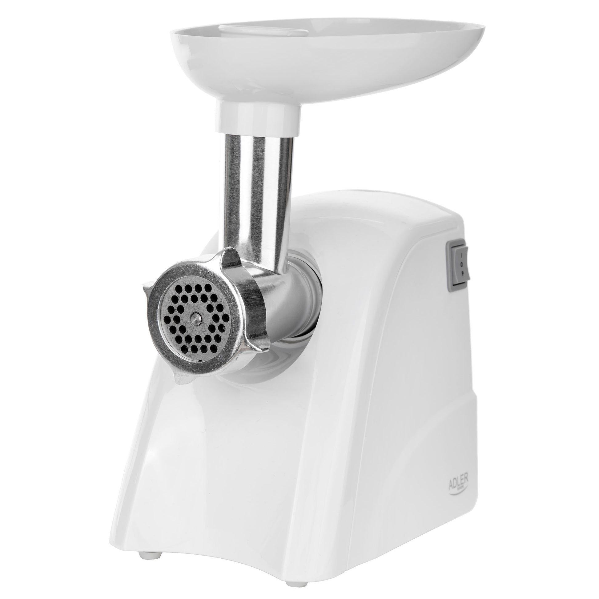 Picadora De Carne Eléctrica, Embutidora Salchichas, 3 Discos Corte, Cuchilla Acero Inoxidable Adler Ad4803