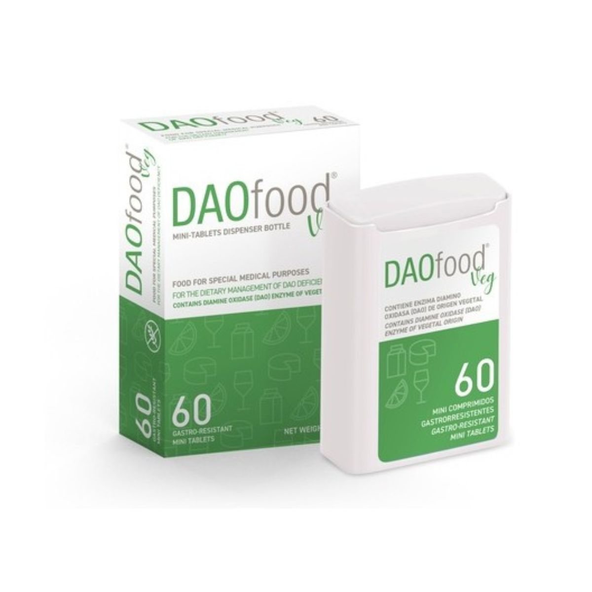 DAOfood® Veg blíster 60 minicomprimidos