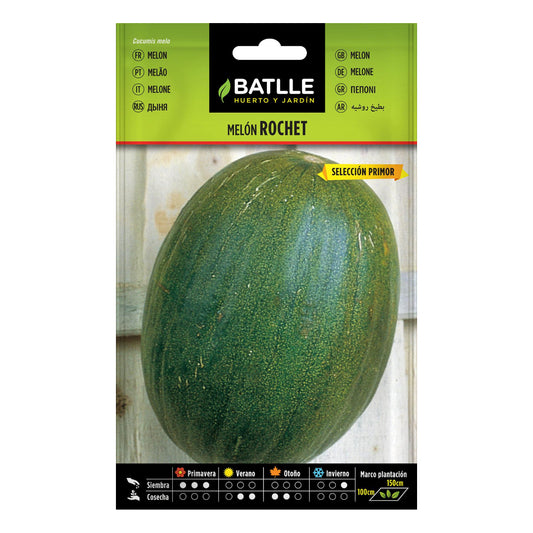 Semillas de  Melón Rochet sel. Primor