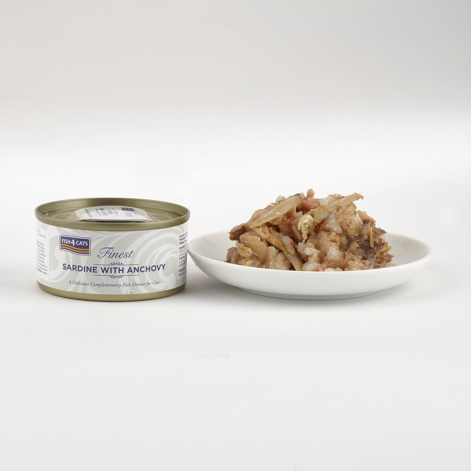 Fish4cats Filete Para Gato – Sardina Con Anchoas 70 G (pack De 10)