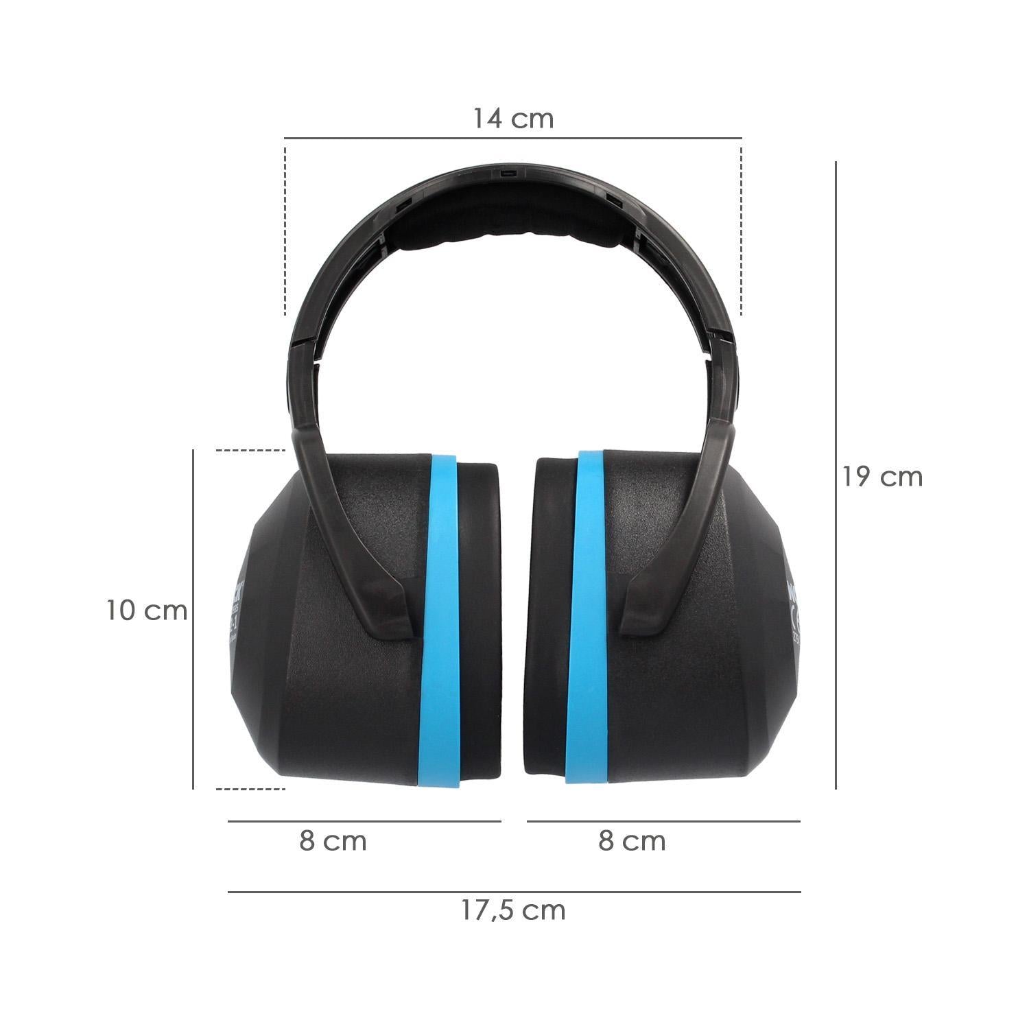 Protector Auditivo Cascos Ce Snr 29 Db Trabajar, Dormir, Estudiar, Leer, Viajar, Ronquidos, Proteccion Auditiva Cascos