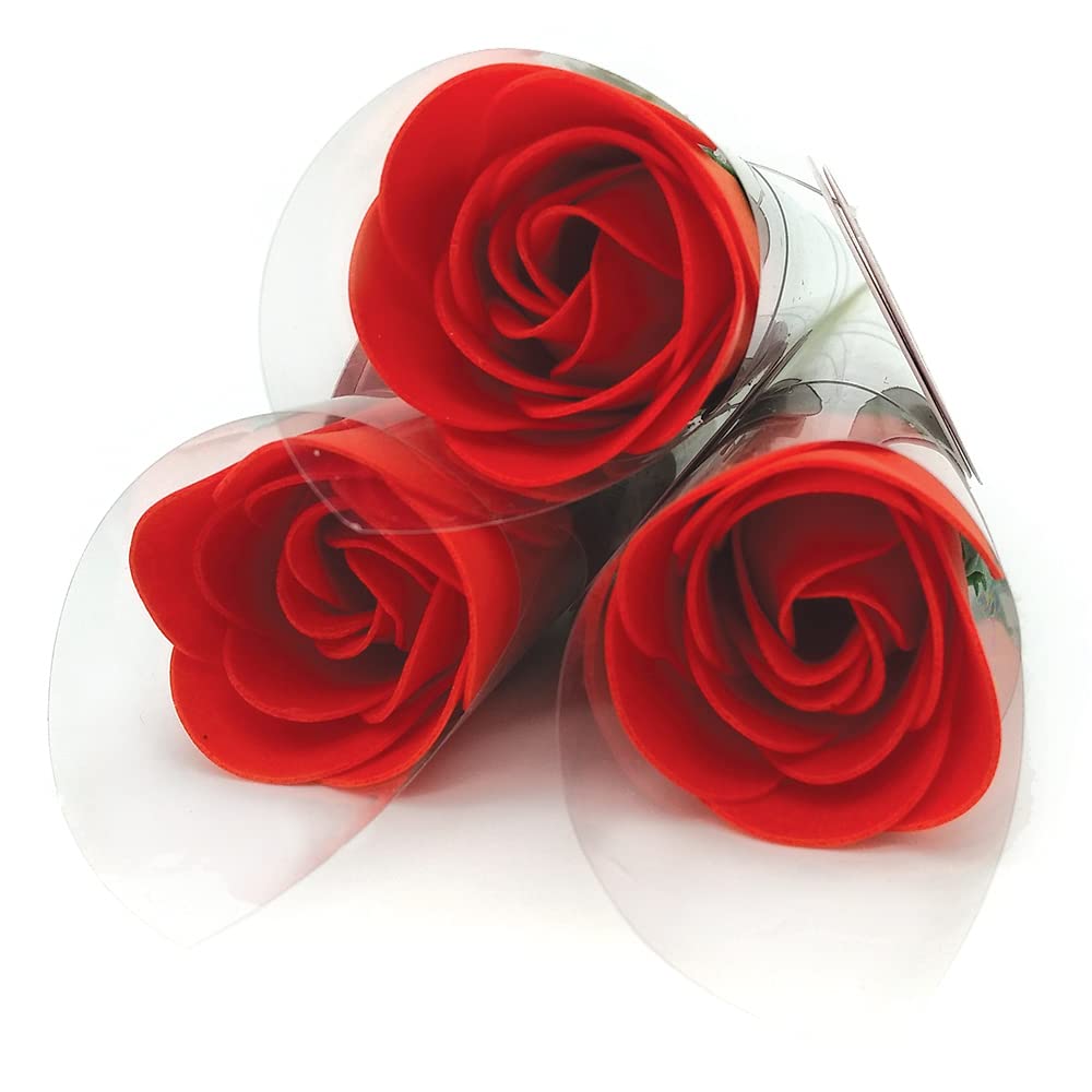Pack De 6 Rosas De Jabón Para Baño Aromático Y Relajante (roja) - Regalo Original Para Días Especiales - Aroma Atalcado_5
