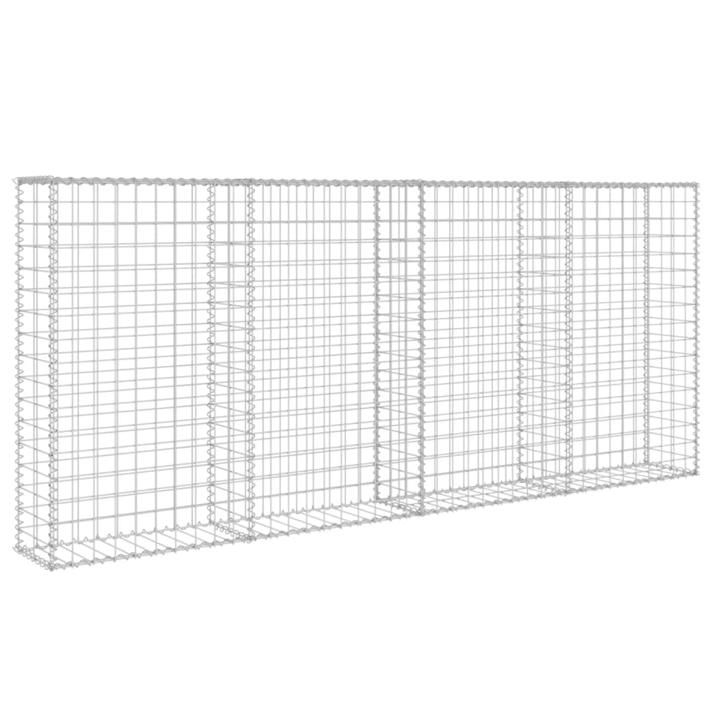Muro De Gaviones Con Cubiertas Acero Galvanizado 200x20x85 Cm / Vetonek_5