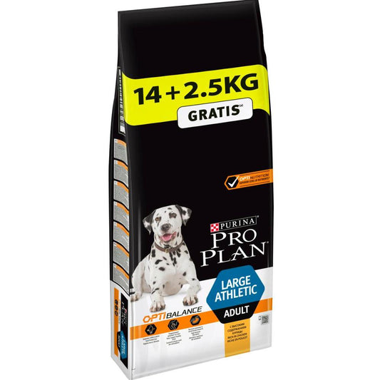 PROMO Purina Pro plan Optibalance Adult de Pollo Large Athletic 14kg+2,5kg gratis