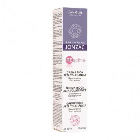 Crema Rica Alta Tolerancia Reactive Eau Thermale Jonzac 40 Ml
