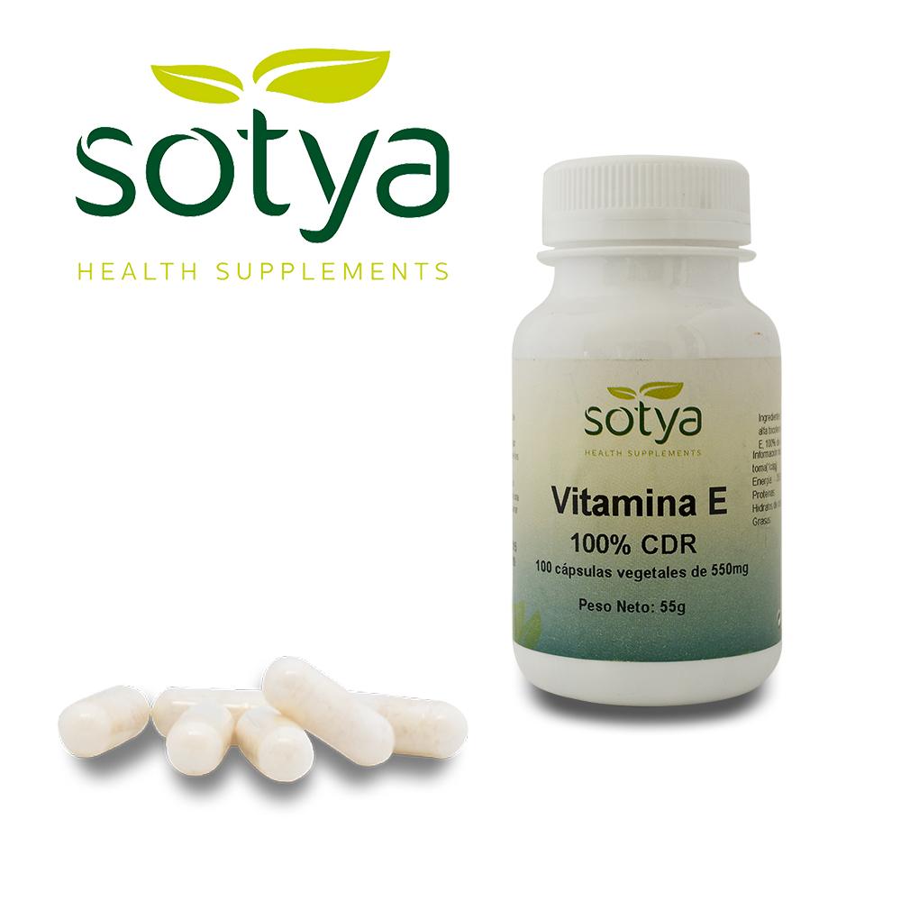 Vitamina E 100% Cdr Sotya  100 Caps