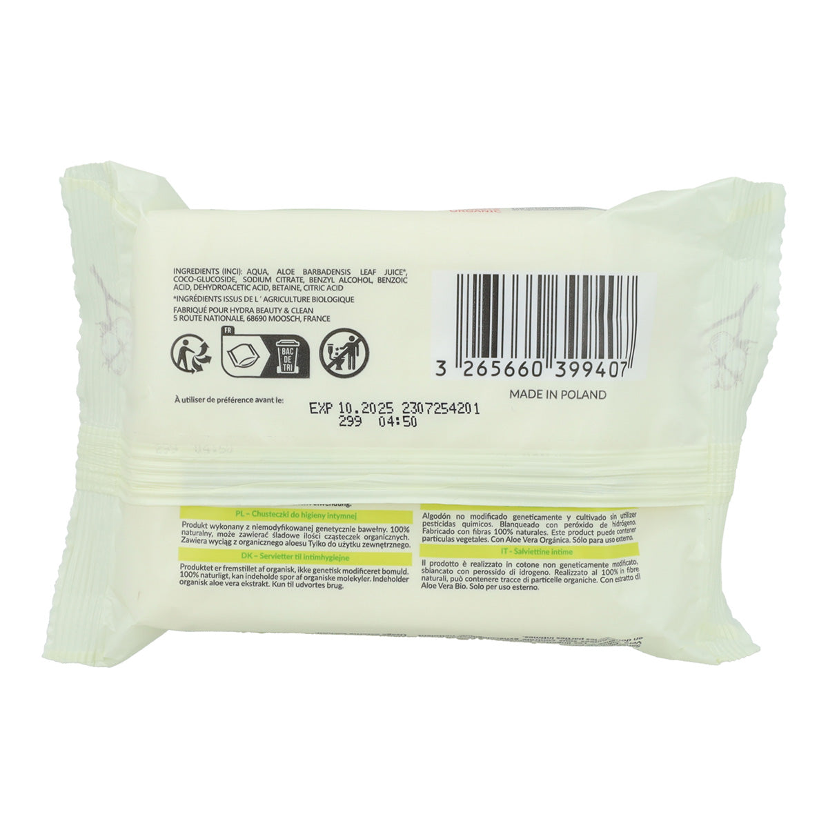 Toallitas Íntimas Bocoton 20ud