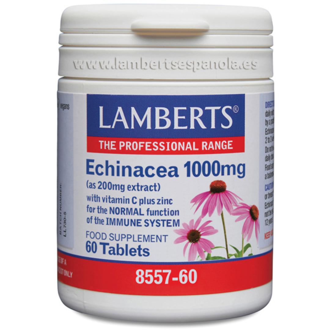 Equinácea Lamberts, 60 tabletas 1000mg