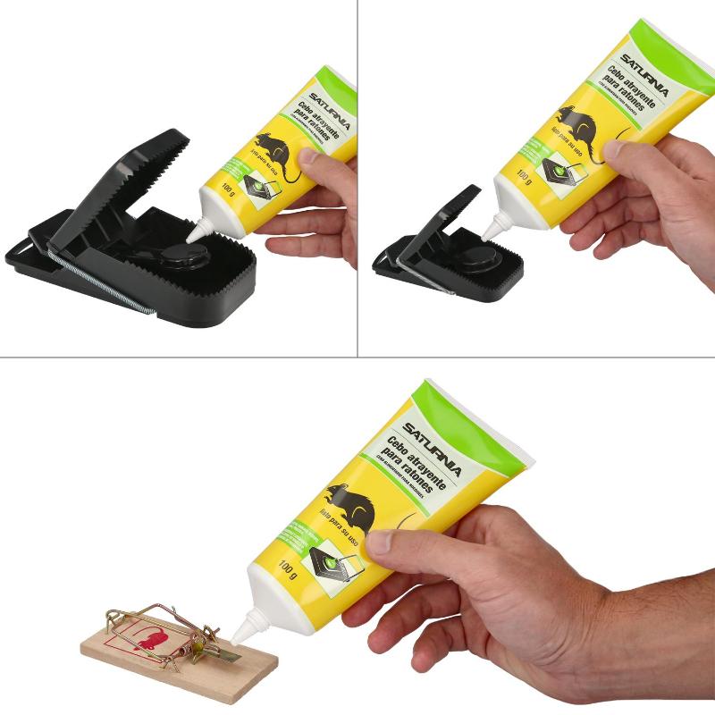 Cebo Atrayente Para Ratas Y Ratones Sin Veneno 100 Gramos, Cebo Para Ratoneras, Cebo Para Trampa Ratones,