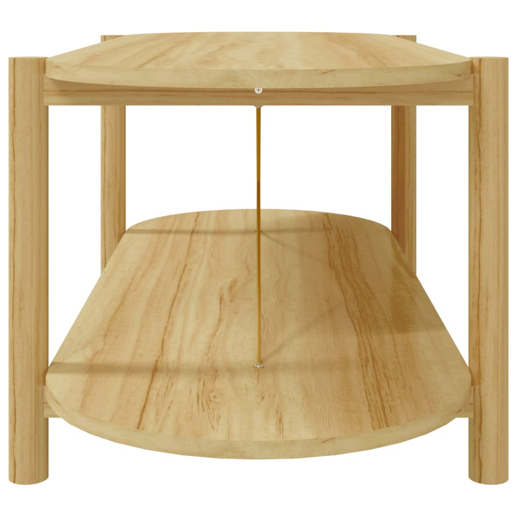 Mesa De Centro Madera Contrachapada 110x48x40 Cm_4