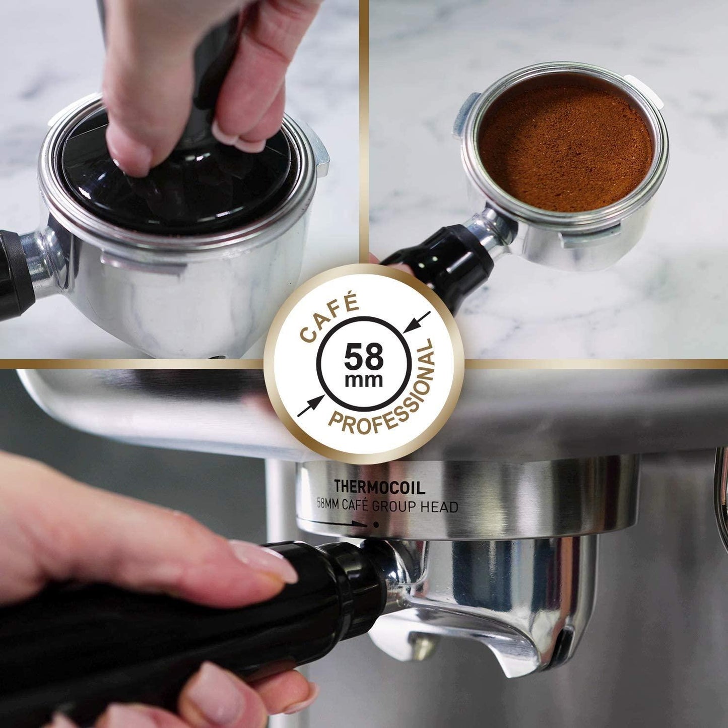 Breville Mini Barista Cafetera Expresso 15 Bares