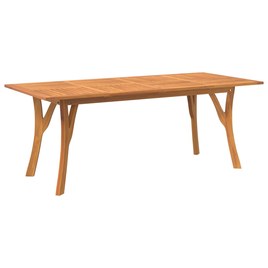 Vidaxl Juego De Comedor De Jardín 9 Piezas Madera Maciza De Acacia_5