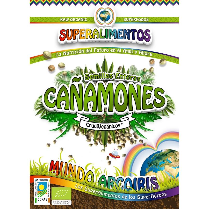 Cáñamo semillas enteras  ecológico 1 kg