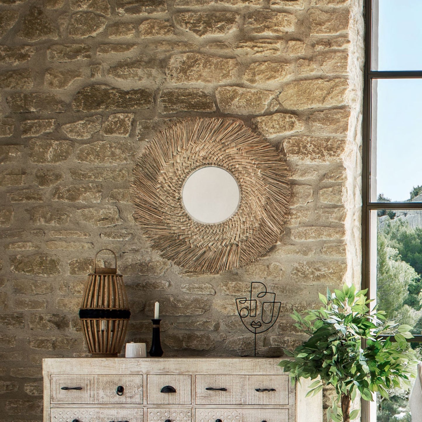 Espejo Ael En Caña Ø80x1_4