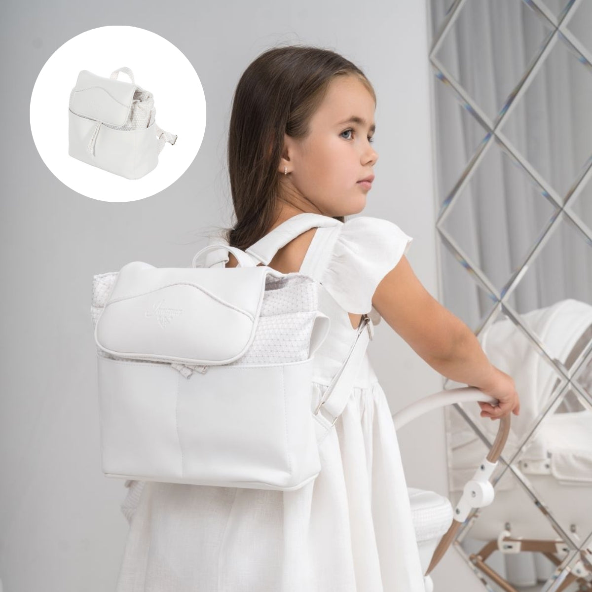 Carro De Muñecas Dolce Classic_white-cooper