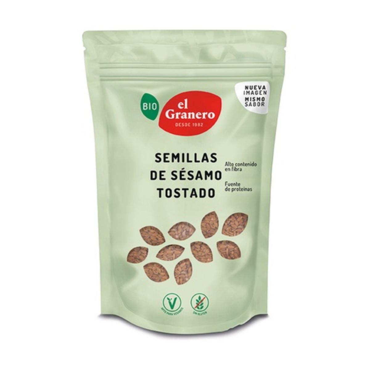 Semillas de sésamo tostado El Granero 400 g