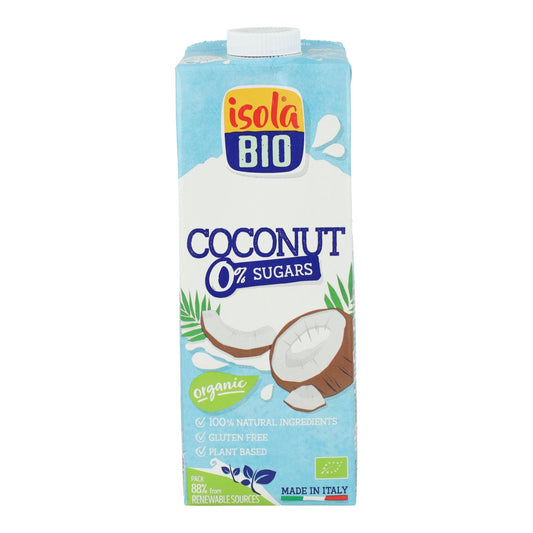 Bebida de Coco Sin Azúcar Bio Isola Bio 1L