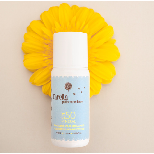 Crema Solar Mineral de alta protección SPF 50 Carelia 100 ml