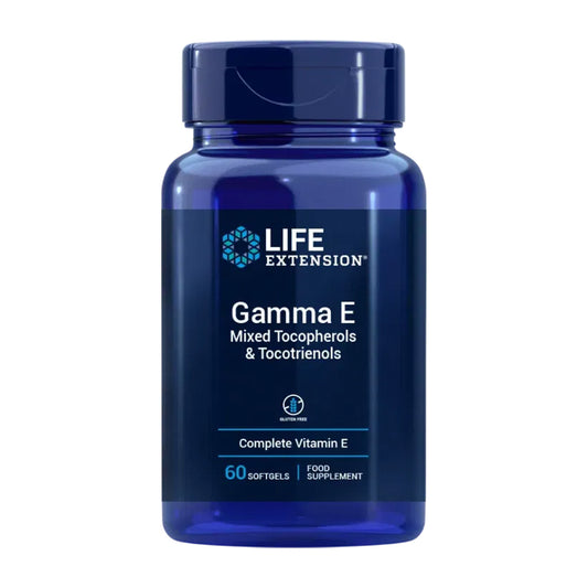 Gamma E Mixed Tocopherols & Tocotrienols, Life Extension 60 perlas