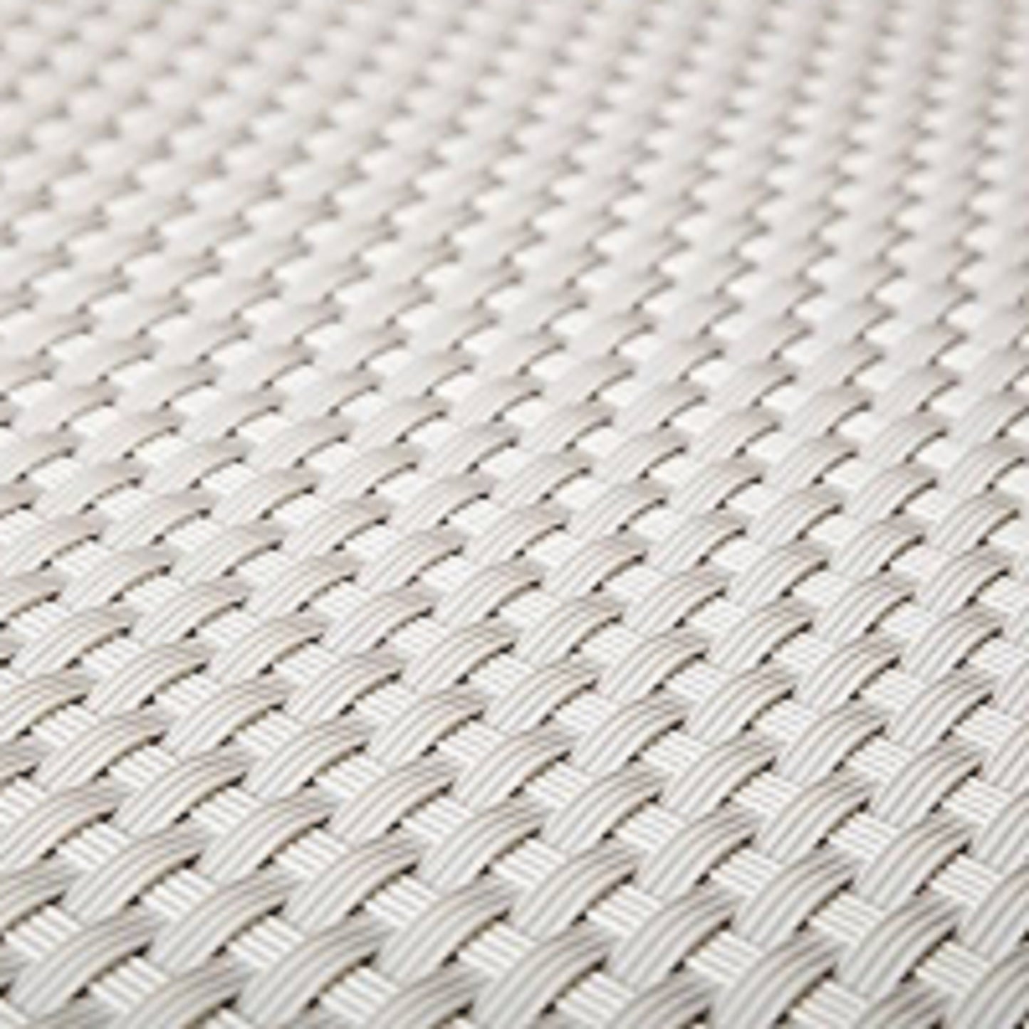 Banda De Ocultación De Polirattán Para Balcón Blanco.