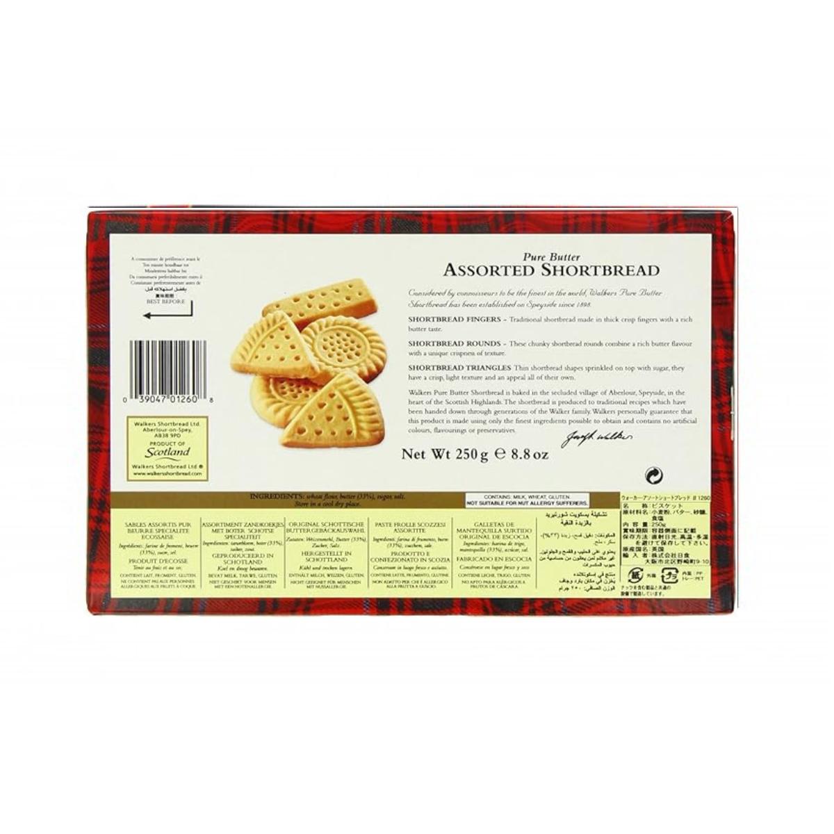 Surtido Galletas Shortbread Walkers 250g