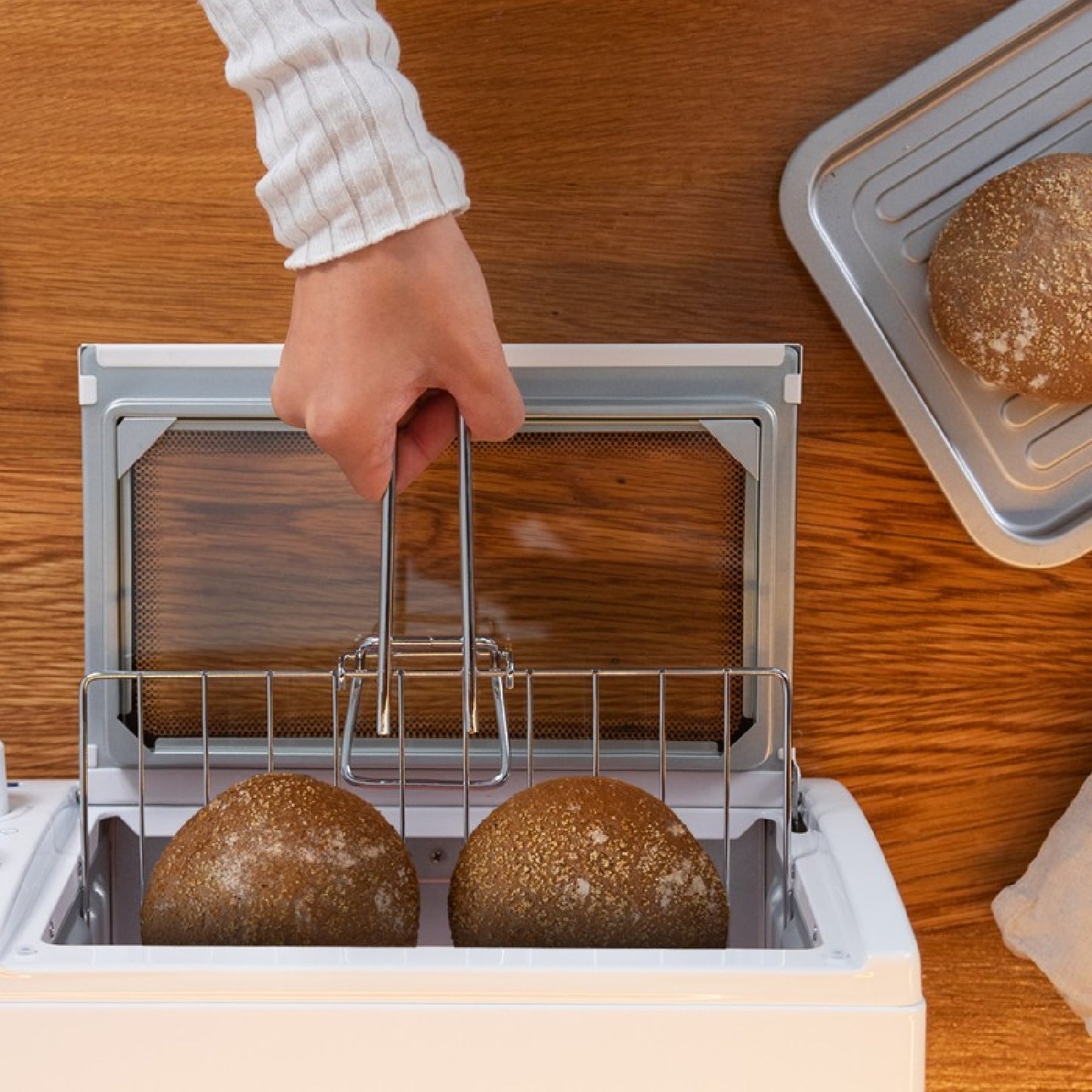 Cecotec Horno De Sobremesa Tostador 10 L Bake&toast 1000 White. 800 W Calefactores De Cuarzo Temporizador Temperatura Re_4