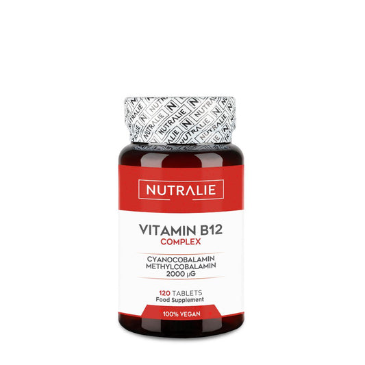 Vitamina B12 Complex 2000 mcg Cansancio Nutralie 120 comprimidos
