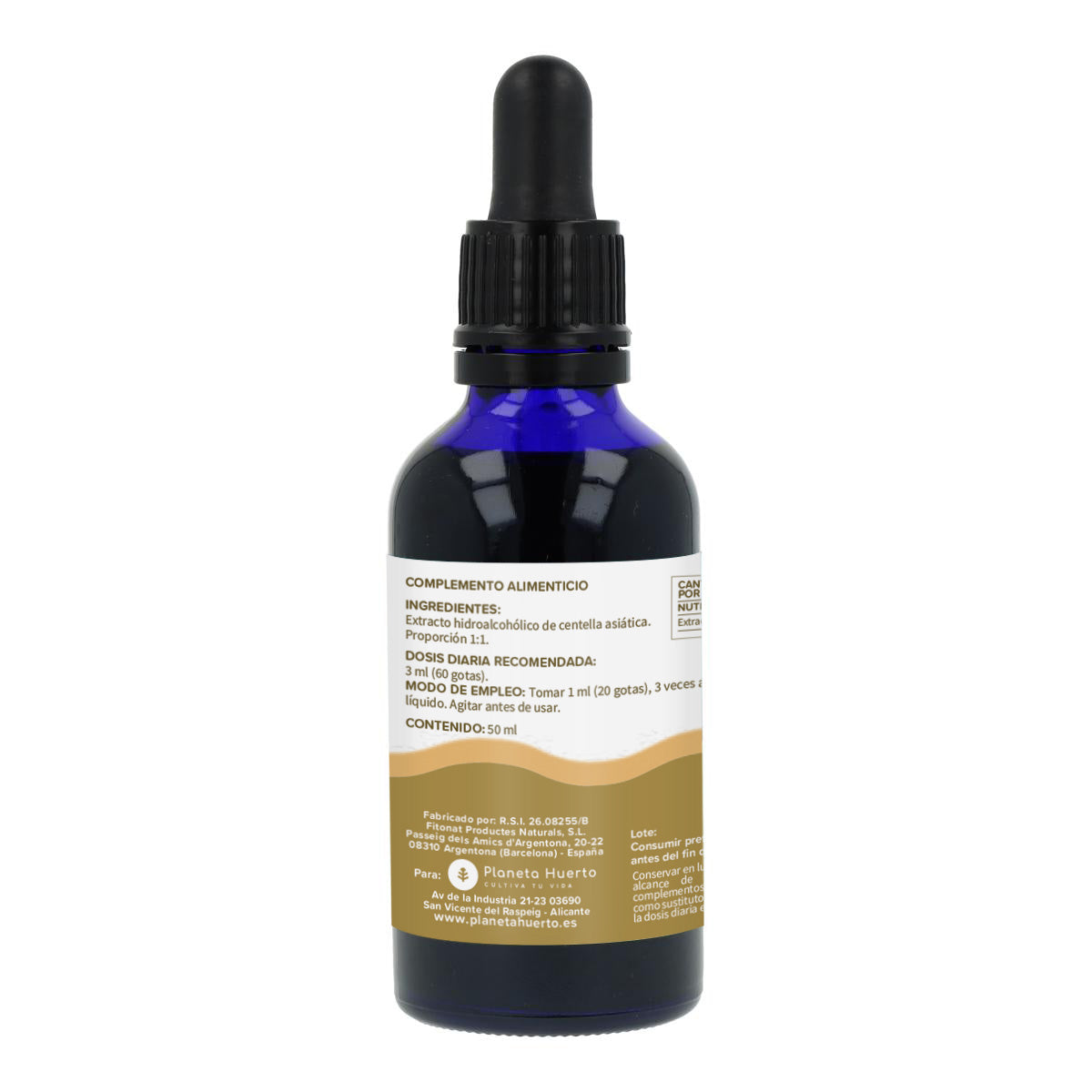 Extracto de Centella Asiática Planeta Huerto 50 ml