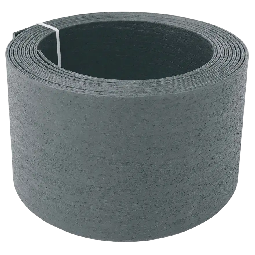 Bordura flexible con piquetas gris 5 m Verdemax