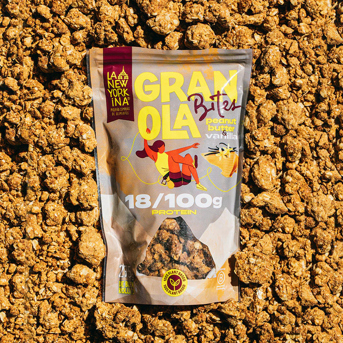 Granola Peanut Butter Vainilla La Newyorkina 1,5 Kg