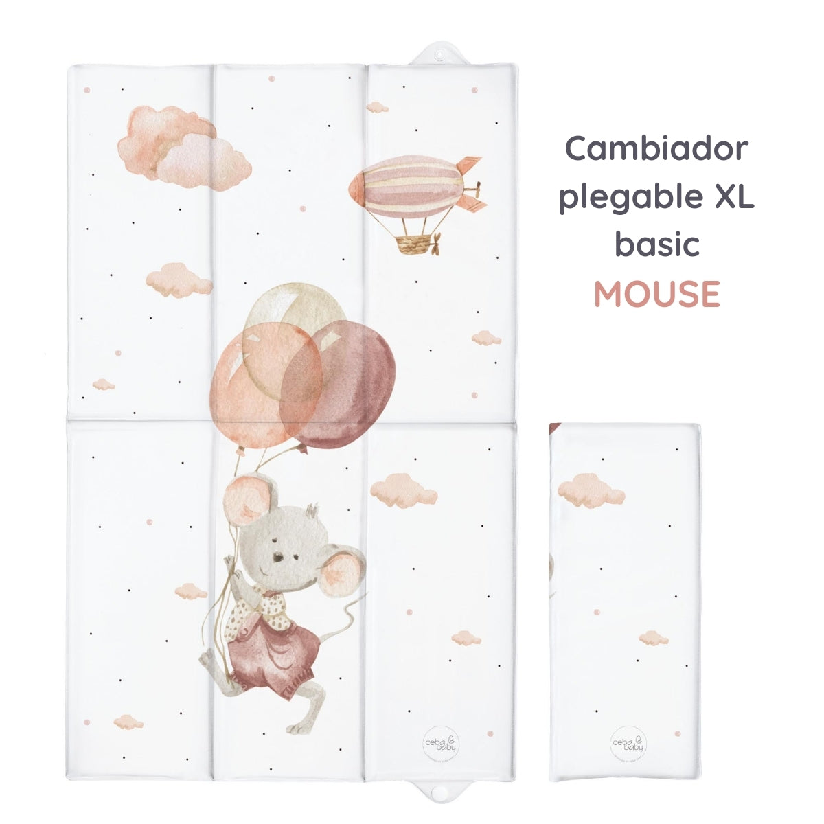 Cambiador Plegable Xl Basic Mouse