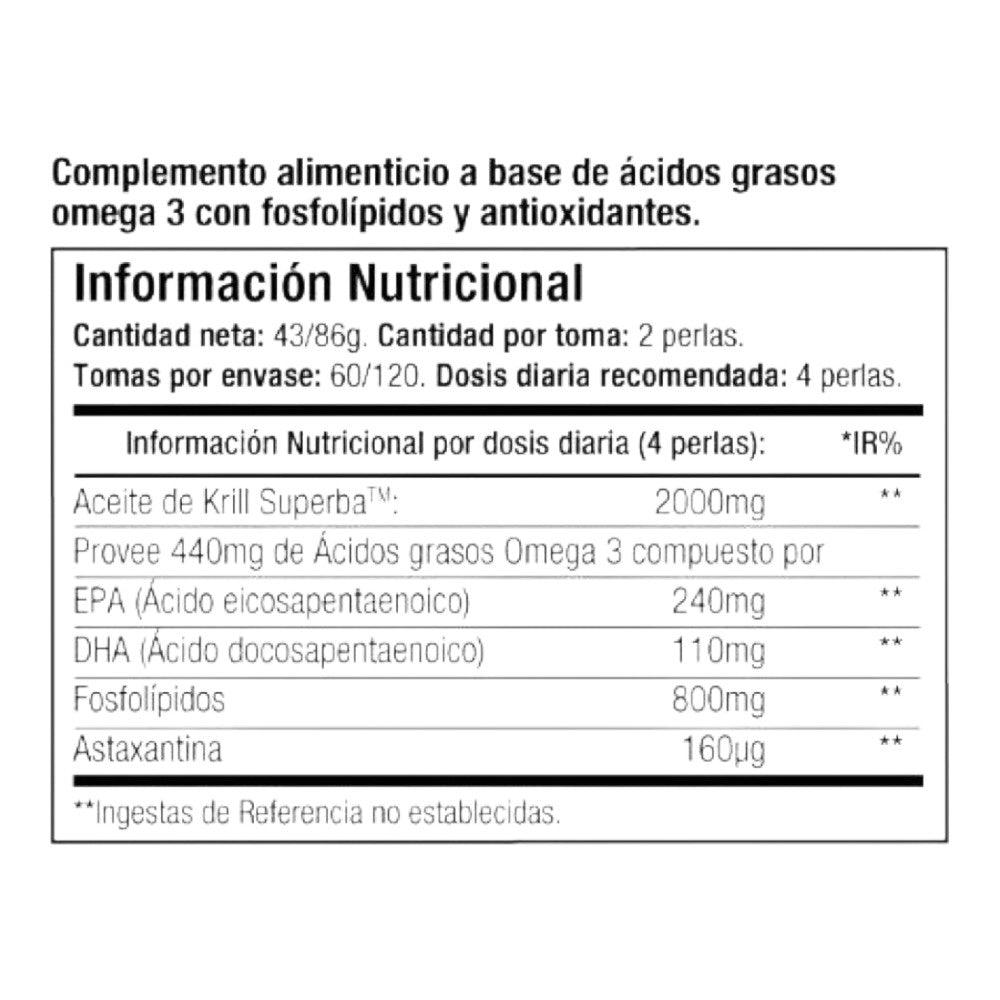 Superba Krill Oil 60 Perlas_1